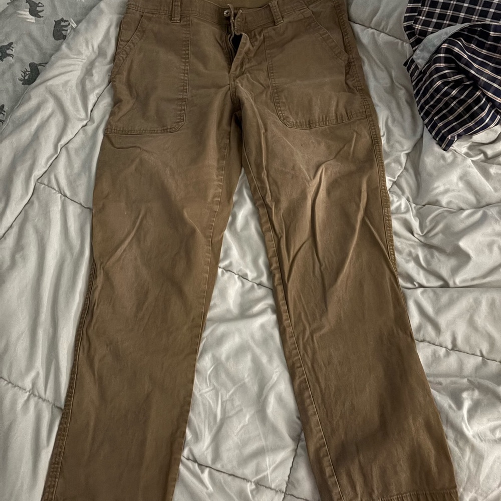 Men's Brown Casual Pants